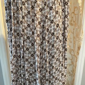 Free People gauchos with covered skirt